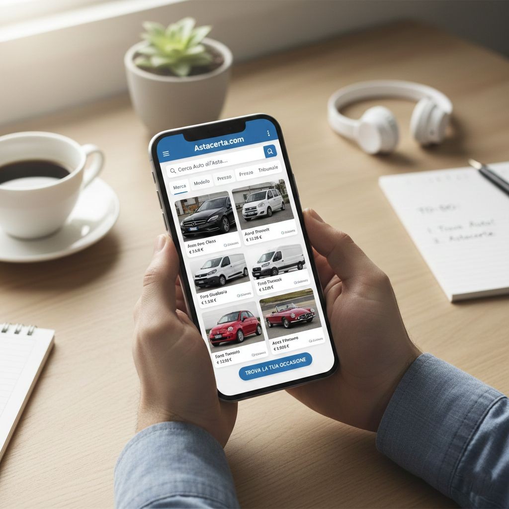 Basta Cercare Annunci: La Soluzione Intuitiva per Trovare Auto all’Asta